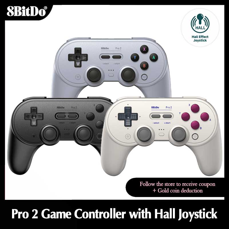 Turing Pi 2 - 8Bitdo Pro2 Bluetooth Game Controller Wireless